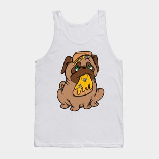 Pizza Pug Tank Top